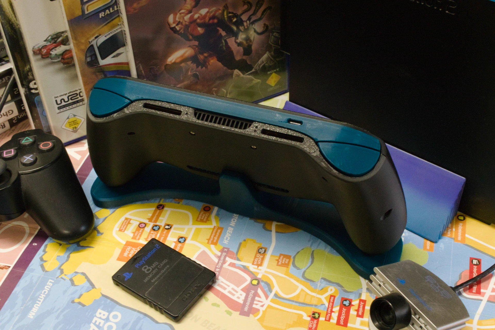 Портативна PlayStation 2: унікальна консоль на базі оригінальних компонентів