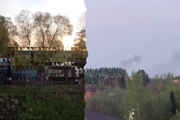 Атаковано військову частину під Москвою: з’явилося відео атаки