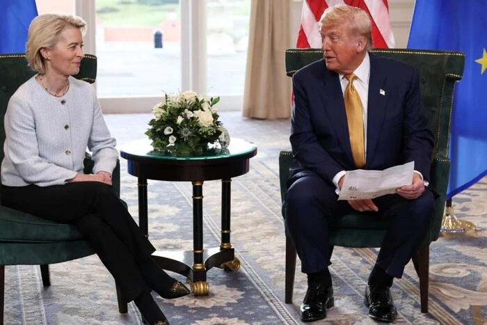 Трамп після розмови з фон дер Ляєн відклав торговельну війну з ЄС: що відомо про переговори США та Євросоюзу