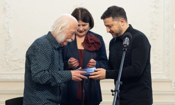 Зеленський і перша леді відвідали експозицію Марчука