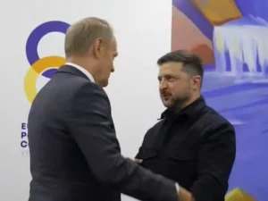 Україна готова до нового раунду переговорів: Зеленський зустрівся з Дональдом Туском (відео)