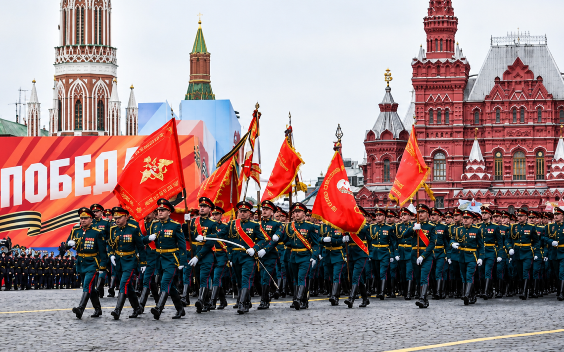 Путін провів найкоротший парад у житті фото 1
