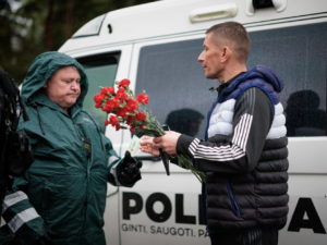 У Литві затримано чоловіка з георгіївською стрічкою фото 1
