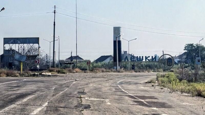 В&rsquo;їзд до окупованих Олешок